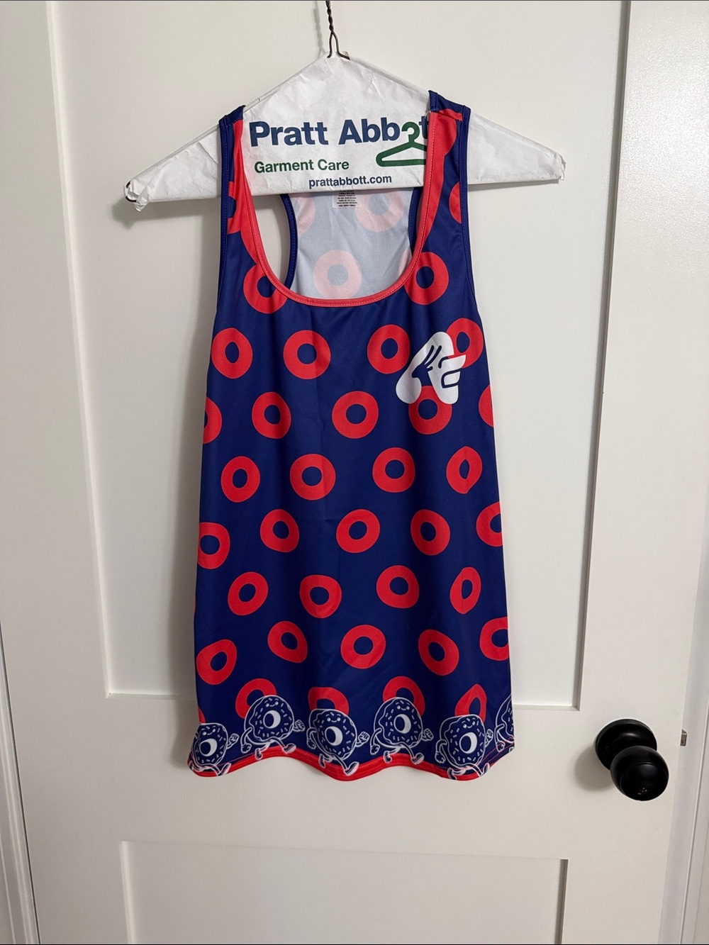 Phish Antelope Navy and Red Printed Racerback Tank